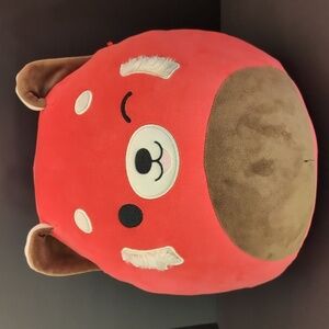 Squishmallows Kellytoy CiCi the Red Winking Panda Plush toy.